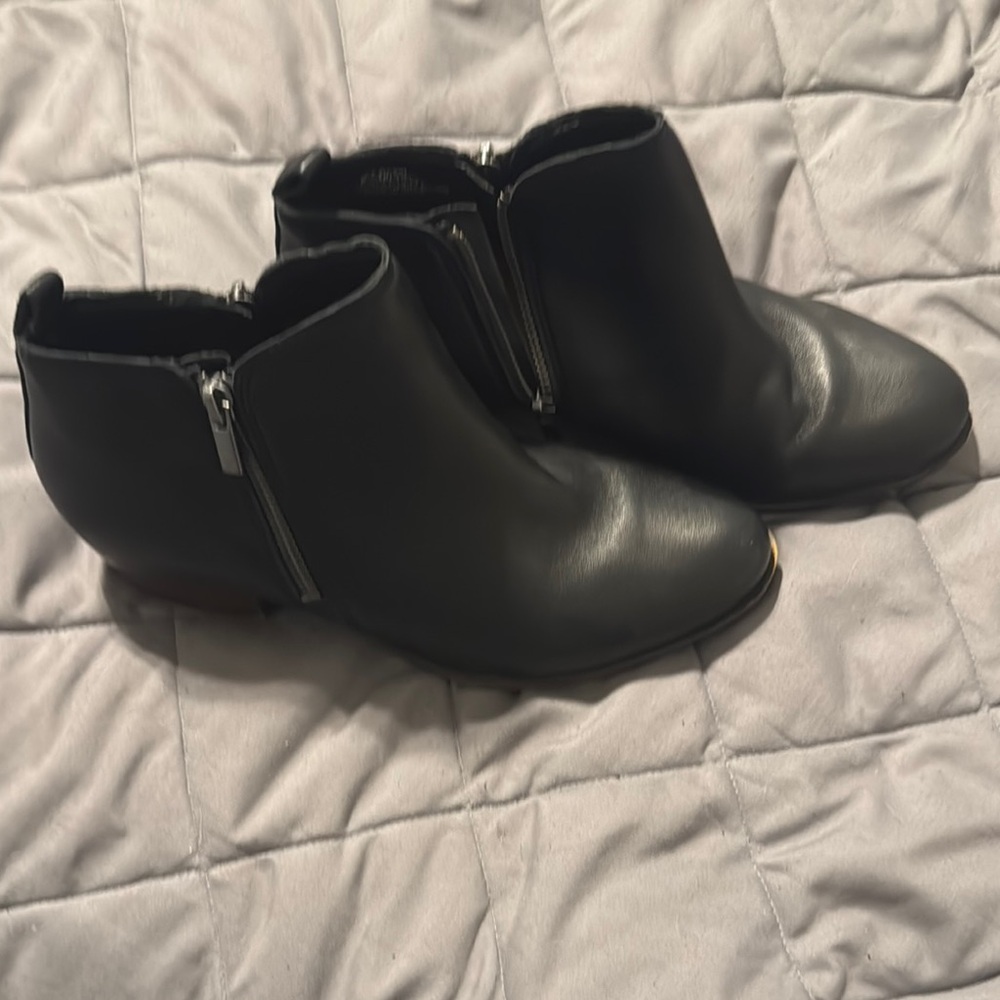 Lucky Brand Black Ankle Booties